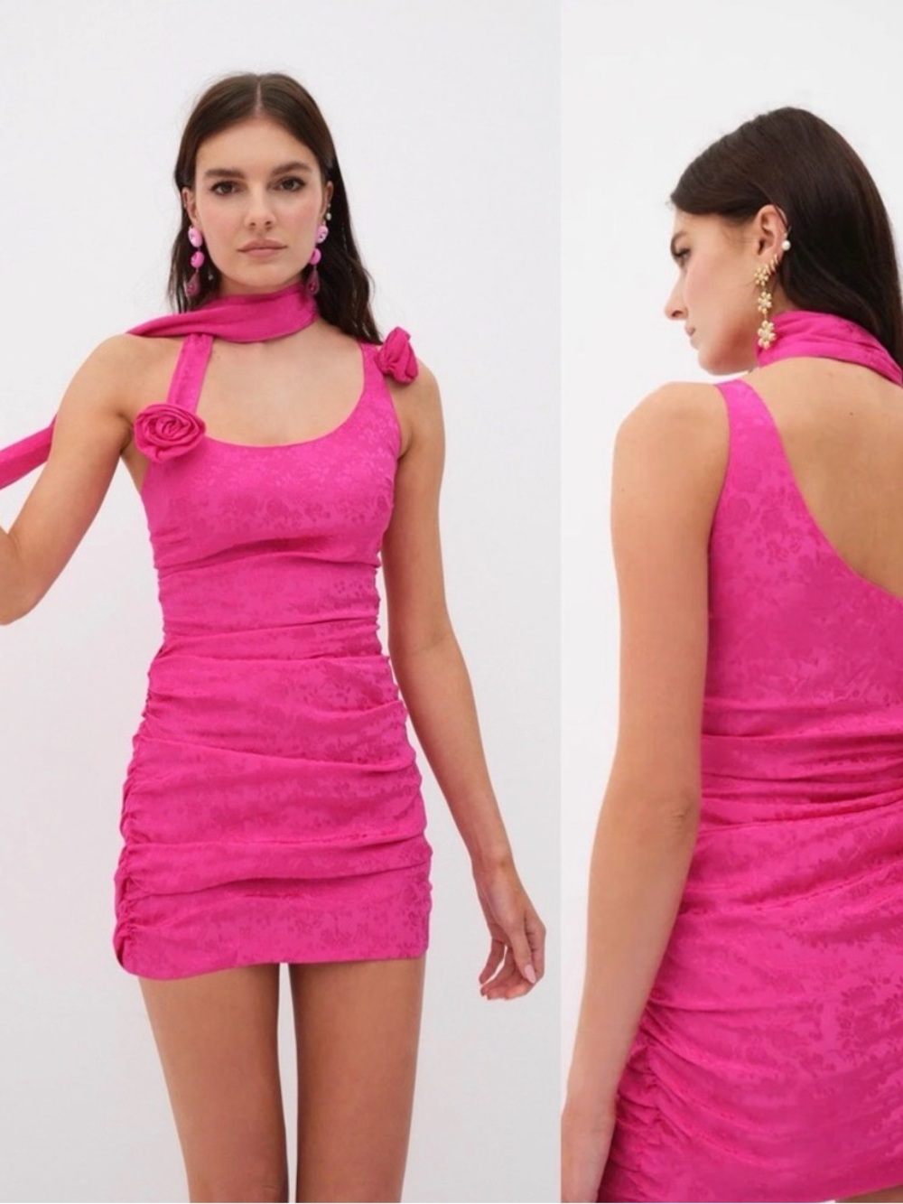 For Love & Lemons Deliza Mini Dress NWT